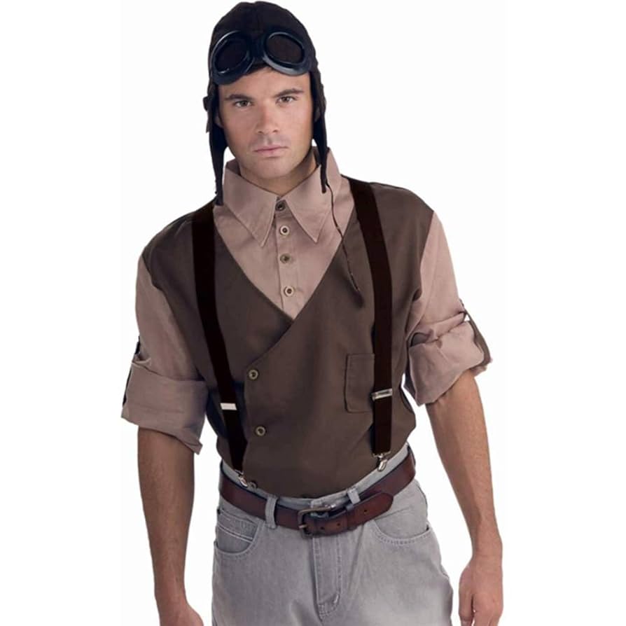 Amazon.com: Forum Novelties Men's Steampunk Suspenders-Dk